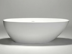 Blu Bathworks® Отдельностоящая овальная ванна цвета blue ∙ stone ™ Halo Bt0408.02