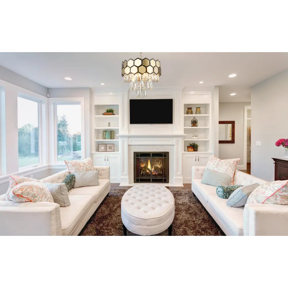 Люстра каскадная хрустальная подвесная Wink Майя E1925/6, 6 ламп, 18 м², цвет золотистый STLM-2153096 - Вид №10