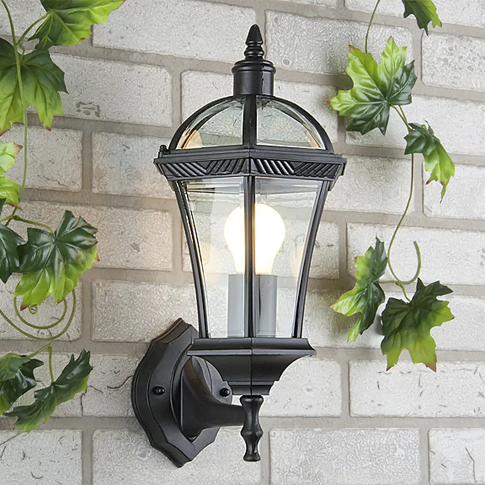 Светильник настенный уличный Capella 60 Вт IP44 цвет чёрный Elektrostandard STLM-2168033 - Вид №4