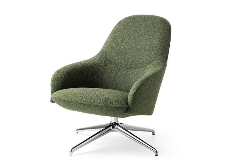 Тканевое вращающееся кресло с подлокотниками LEOLUX LX LXR13 ARCH-00049959