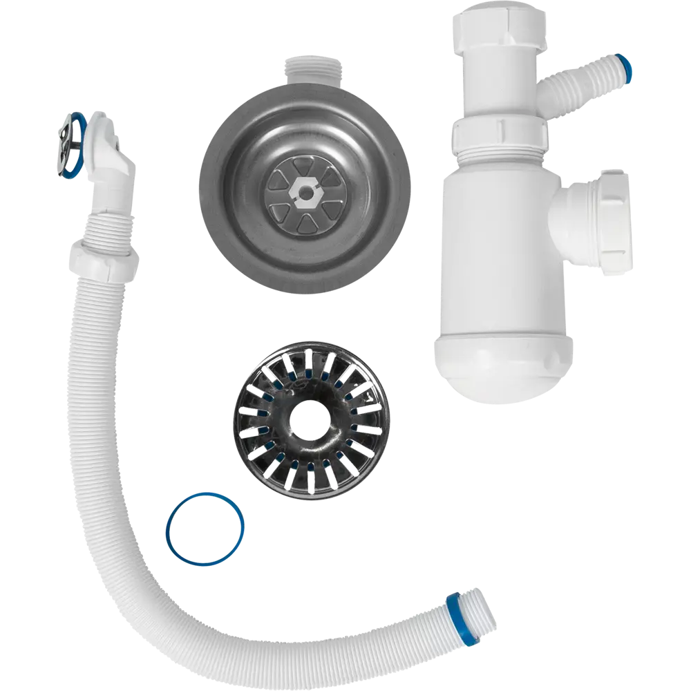 Кухонная мойка DELINIA кварцевая круглая 51×51 см песочный цвет 82502617 STLM-0028829 - Вид №6