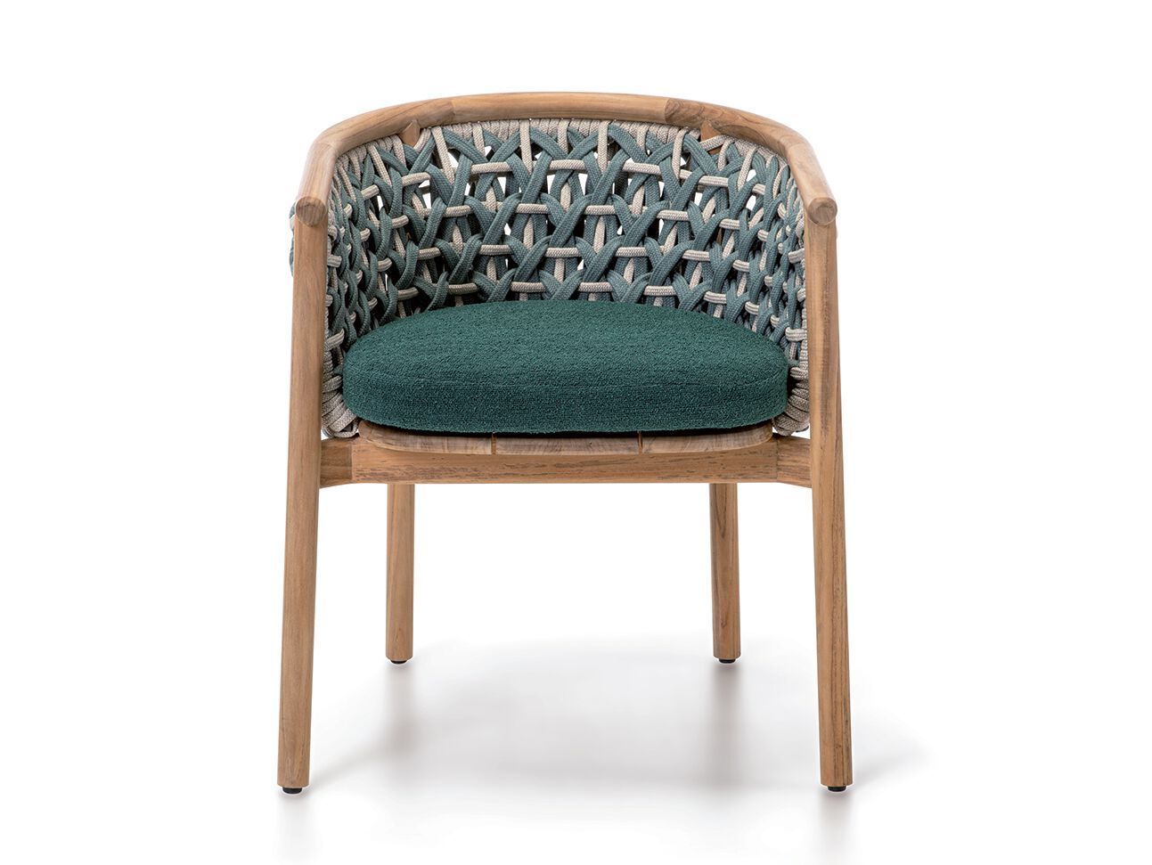 Стул для сада из тикового дерева с подлокотниками Ethimo патио ARCH-00083384 - Вид №4