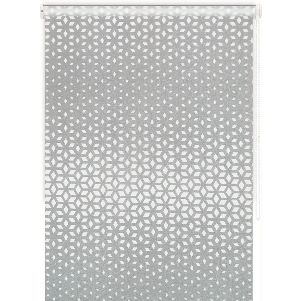 Штора рулонная Мозаика 70x160 см серая MIAMOZA STLM-2124794