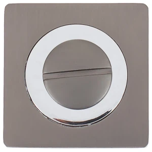 Завертка квадратная к ручкам RENZ цвет матовый никель