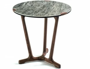 Frigerio Salotti Высокий круглый стол из керамогранита Arja