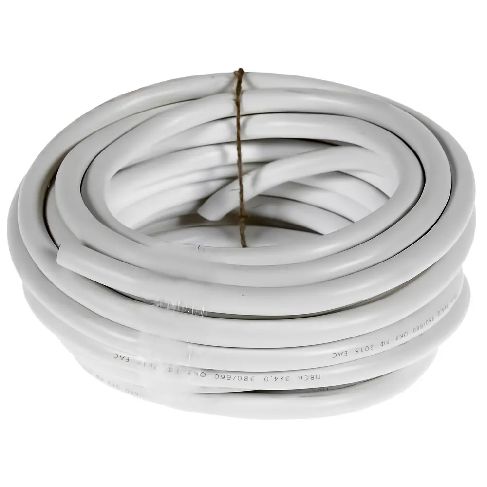 Провод Камит ПВС 3x4 10 м ГОСТ цвет белый STLM-2187280 - Вид №3