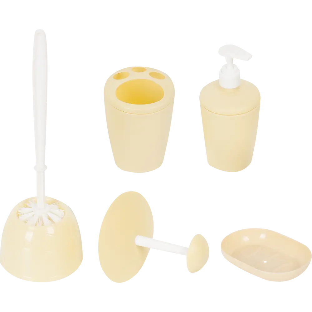 Держатель для туалетной бумаги Aqua цвет желтый BEROSSI STLM-2023489 - Вид №3