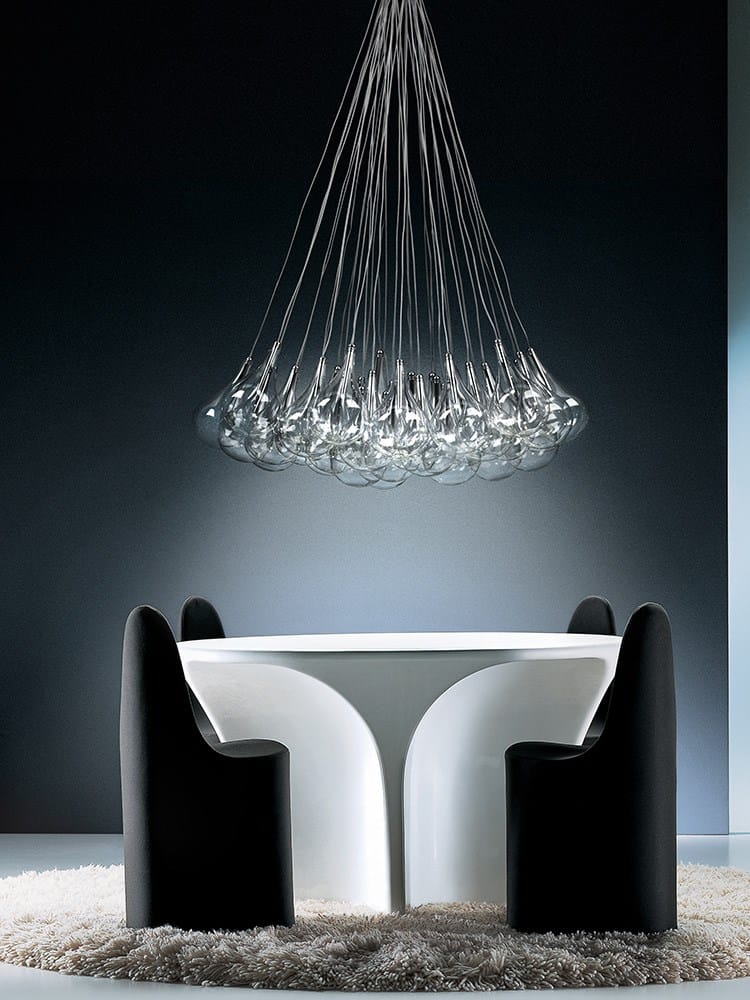 Стеклянный светодиодный подвесной светильник Alma light ARCH-00087061 - Вид №4