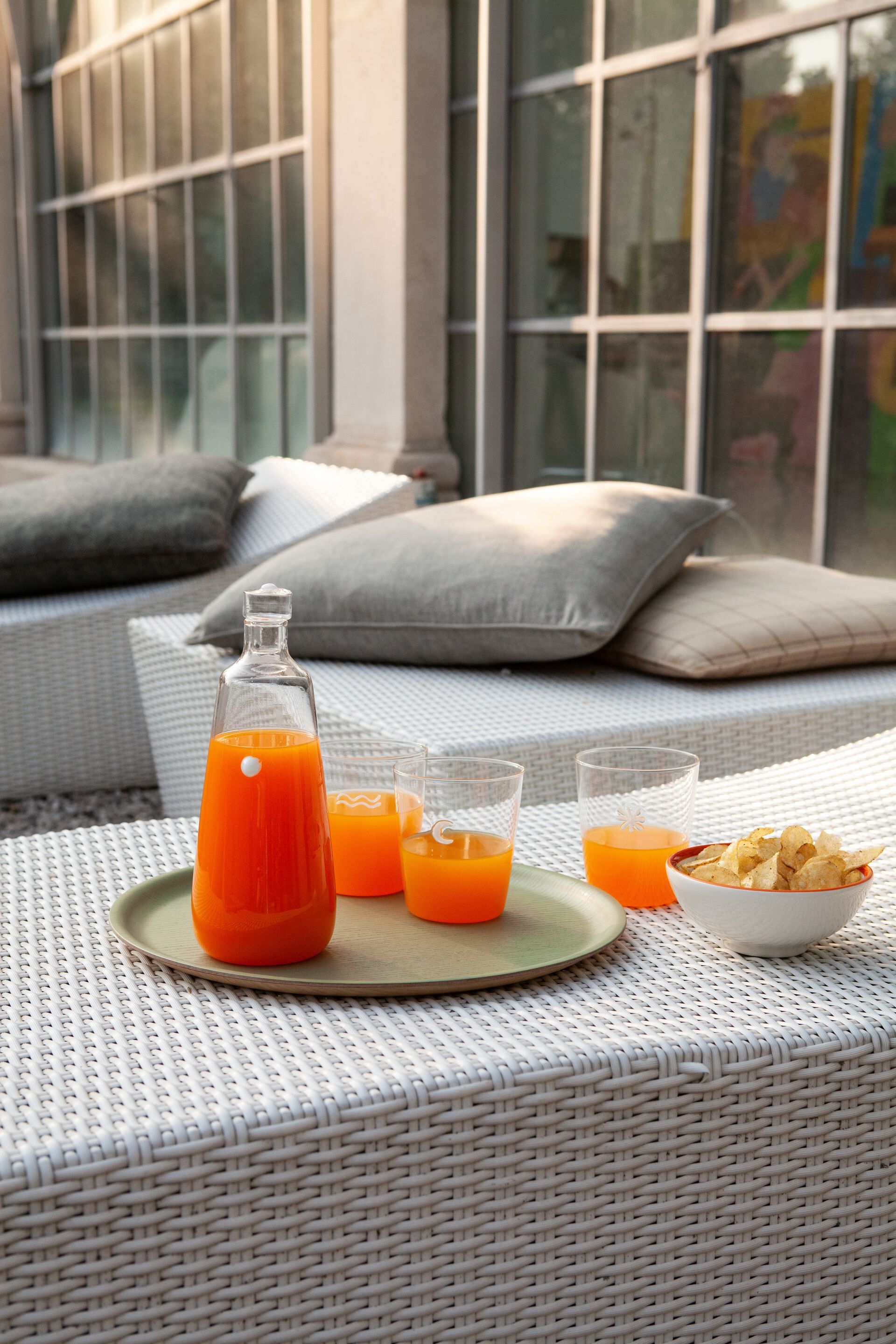 Стакан для воды из боросиликатного стекла Zafferano Symbols ARCH-00098634 - Вид №9