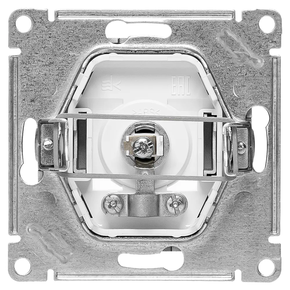 Розетка ТВ/спутник встраиваемая Systeme Electric AtlasDesign без заземления цвет алюминий STLM-2060495 - Вид №2