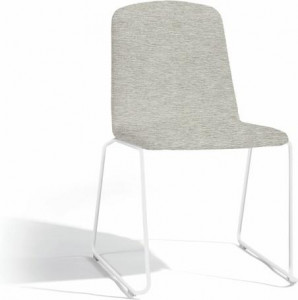 Обеденный стул белый лотос смоки Manutti Loop