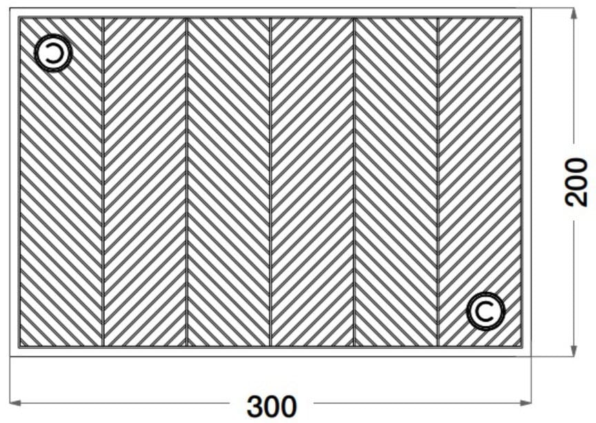 Прямоугольный полосатый тканый ковер CPRN HOMOOD Шестое чувство ARCH-00125117 - Вид №3