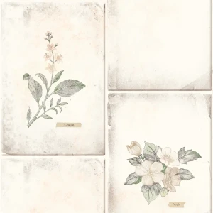 Панель ПВХ Гербарий 5 мм 2700х250 мм 0.675 м²