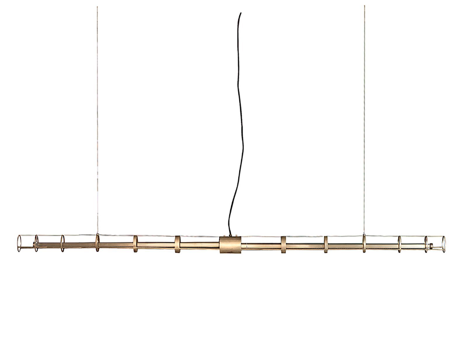 Матовый латунный светодиодный подвесной светильник Baxter Hubble ARCH-00145740