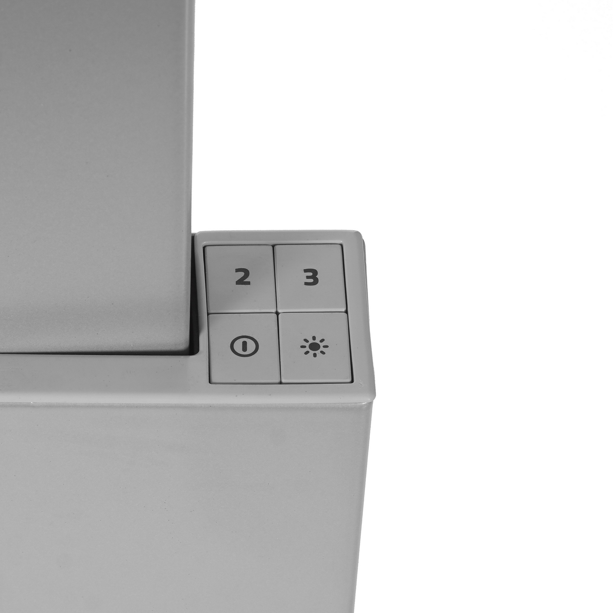 1106497 Вытяжка телескопическая Jetair AURORA LX/GRX/F/60 серый/серый STDN-0077680 - Вид №4