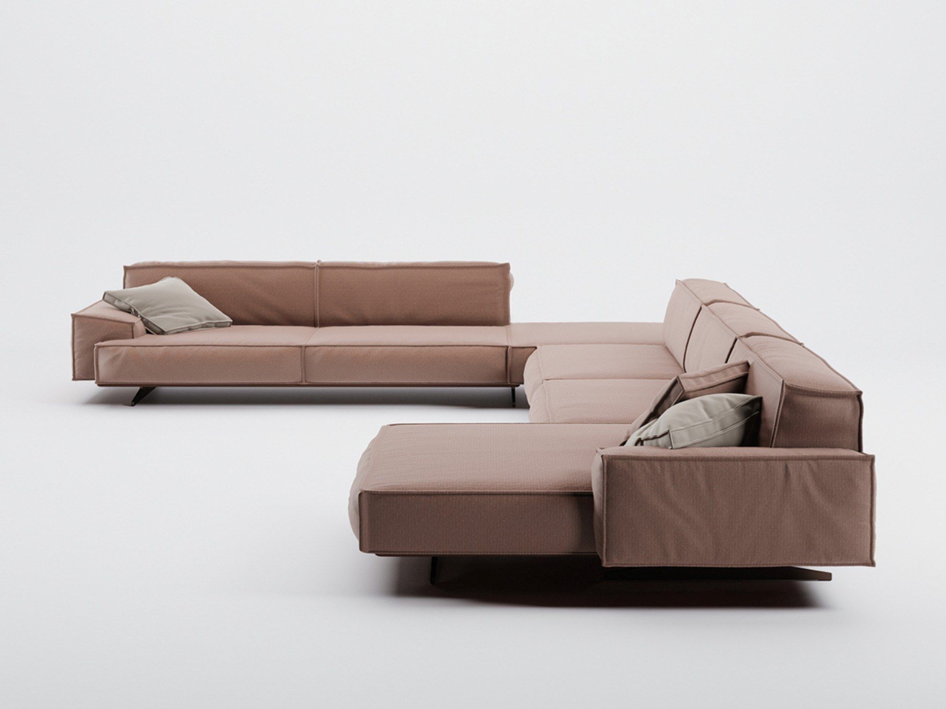 Угловой диван из ткани Nobonobo Maxxo ARCH-00095719 - Вид №1