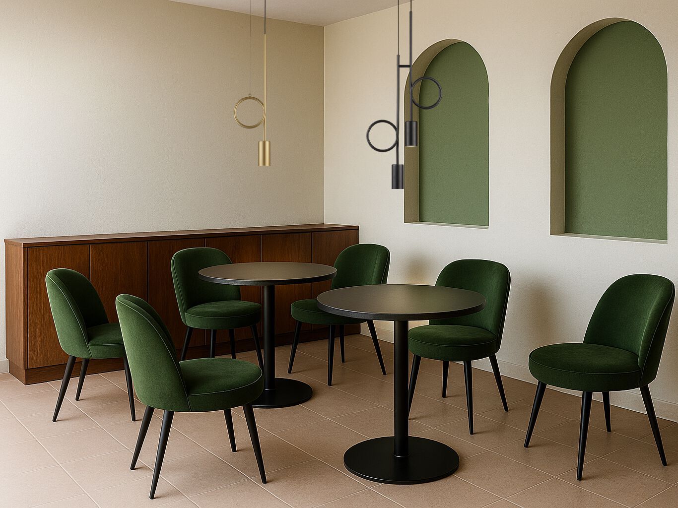 Светодиодный подвесной светильник Euroluce Lampadari Dopamine ARCH-00086325 - Вид №1