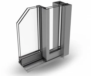Fresia Alluminio Алюминиевое раздвижное окно с терморазрывом