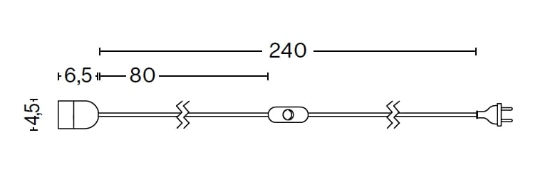 ABS настольная лампа Hay COMMON TABLE CORD SET ARCH-00122540 - Вид №15
