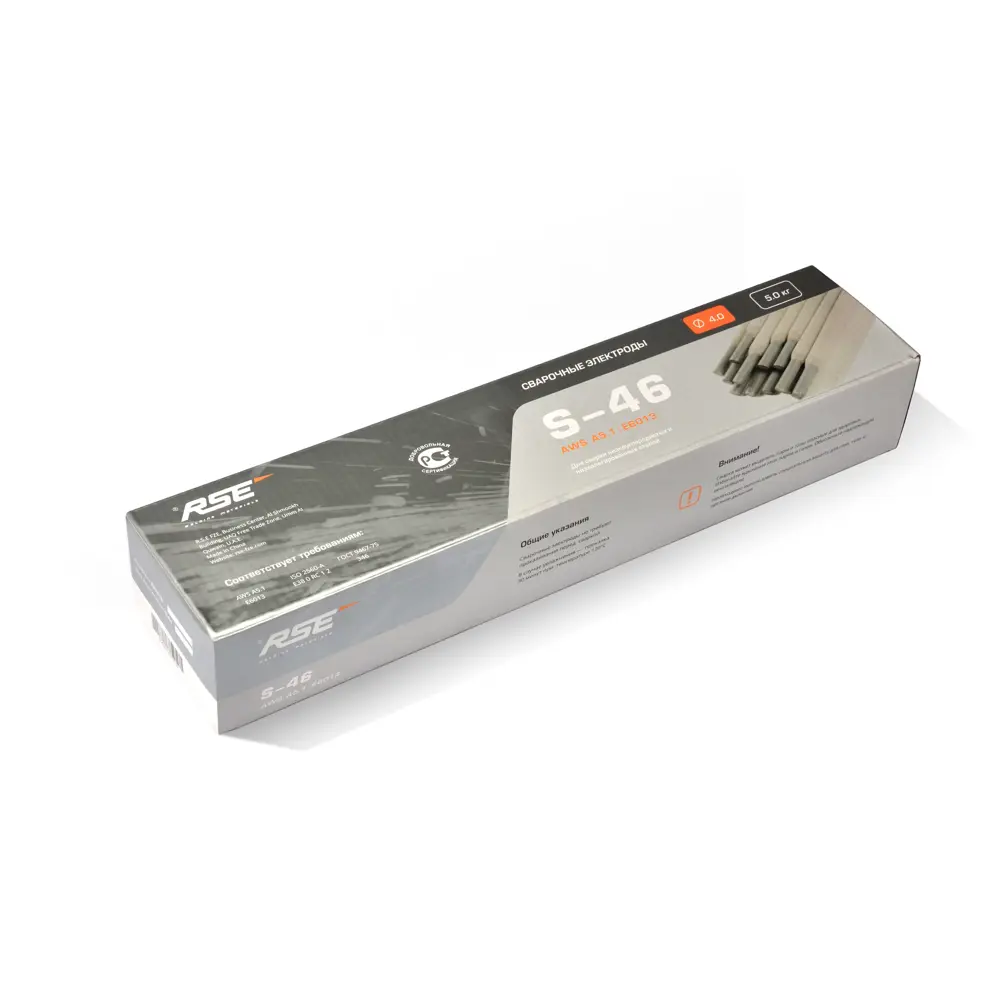 Электрод сварочный S-46 RSE 4 мм 5 кг STLM-2056514 - Вид №1