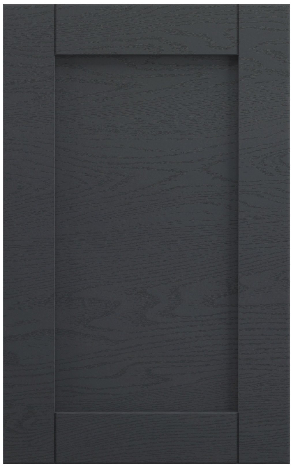 Фасады для кухни Кантри Фрезеровка «Лжевыборка Горизонталь» Ясень графит атласный №524 SIDAK SIST1751-215