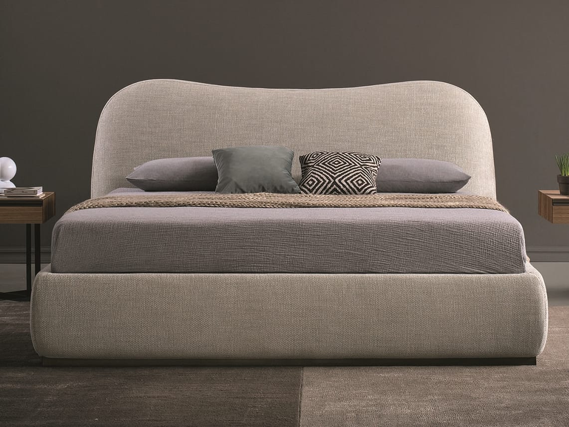 Двуспальная кровать для хранения ткани BODEMA AURORE ARCH-00144614