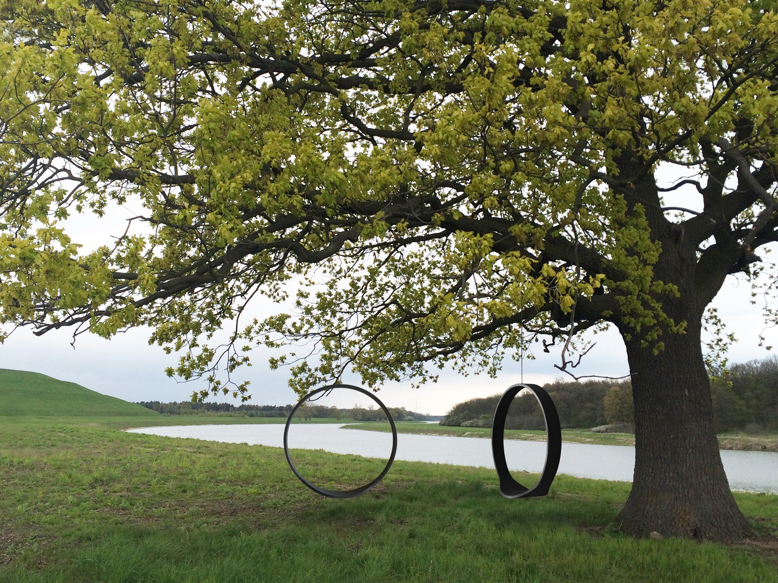 Деревянный подвесной стул Iwona Kosicka Design SWING N.1 ARCH-00146183 - Вид №15