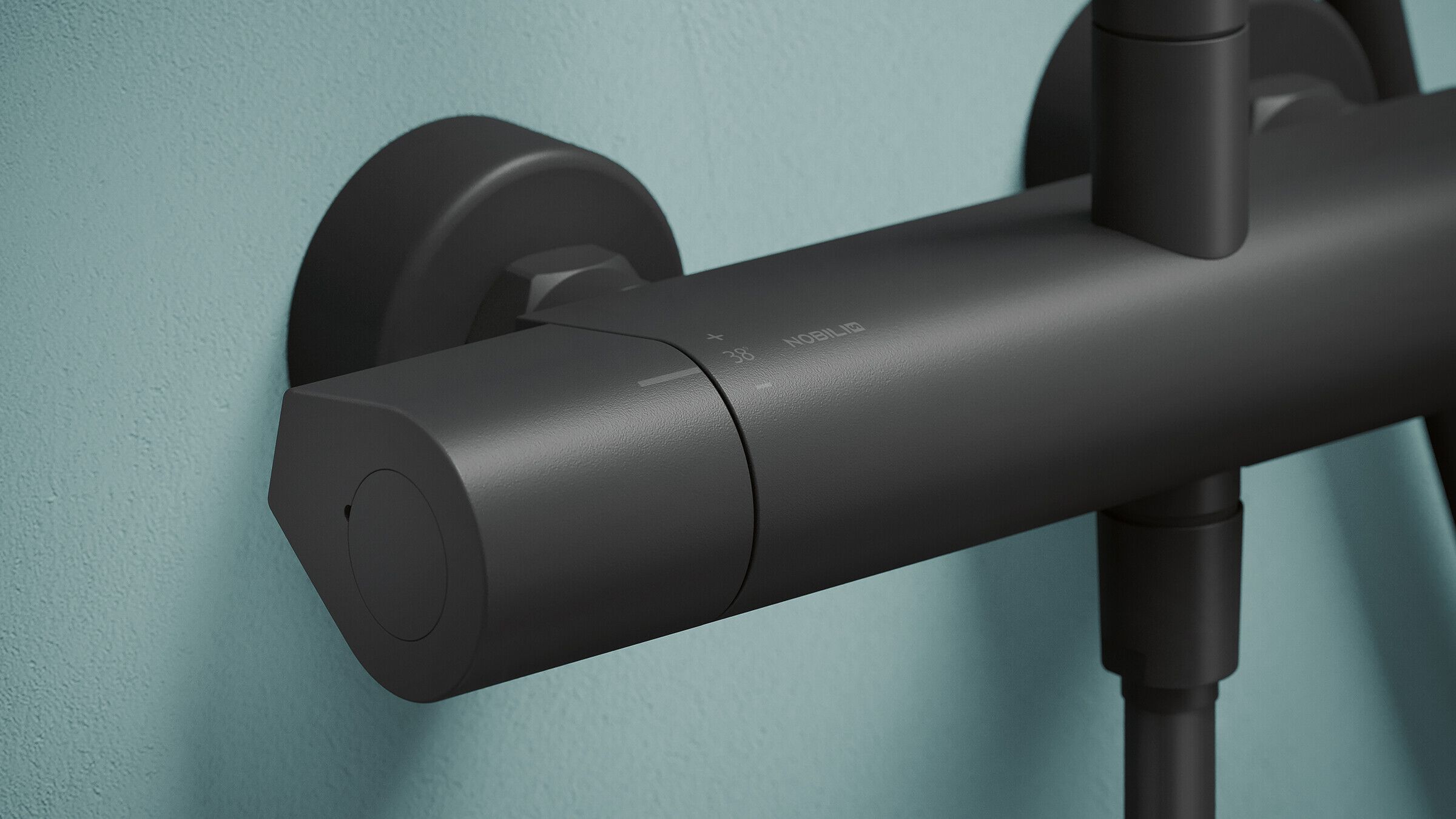 Настенный смеситель для ванны с ручным душем Nobili Seven ARCH-00093470 - Вид №2