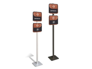 Самонесущий тотем для вывесок