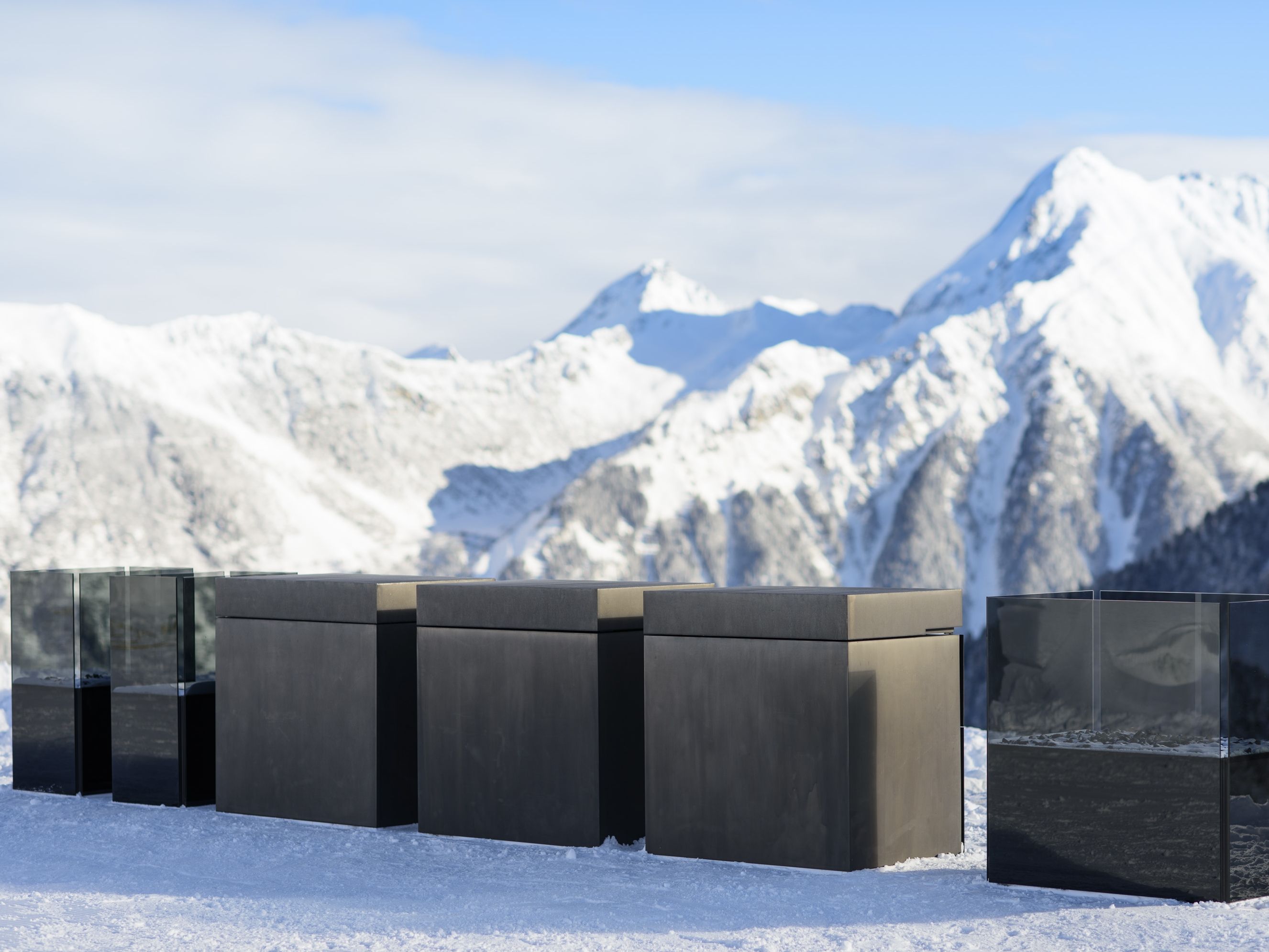 Modular steel outdoor kitchen Steininger Rock Air ARCH-00004640 - Вид №5