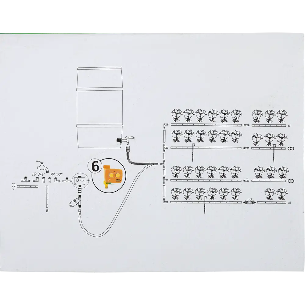 Таймер автоматического полива для всех видов капельных систем BOUTTE STLM-2074335 - Вид №2