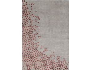 Прямоугольный ковер ручной работы из бамбукового волокна