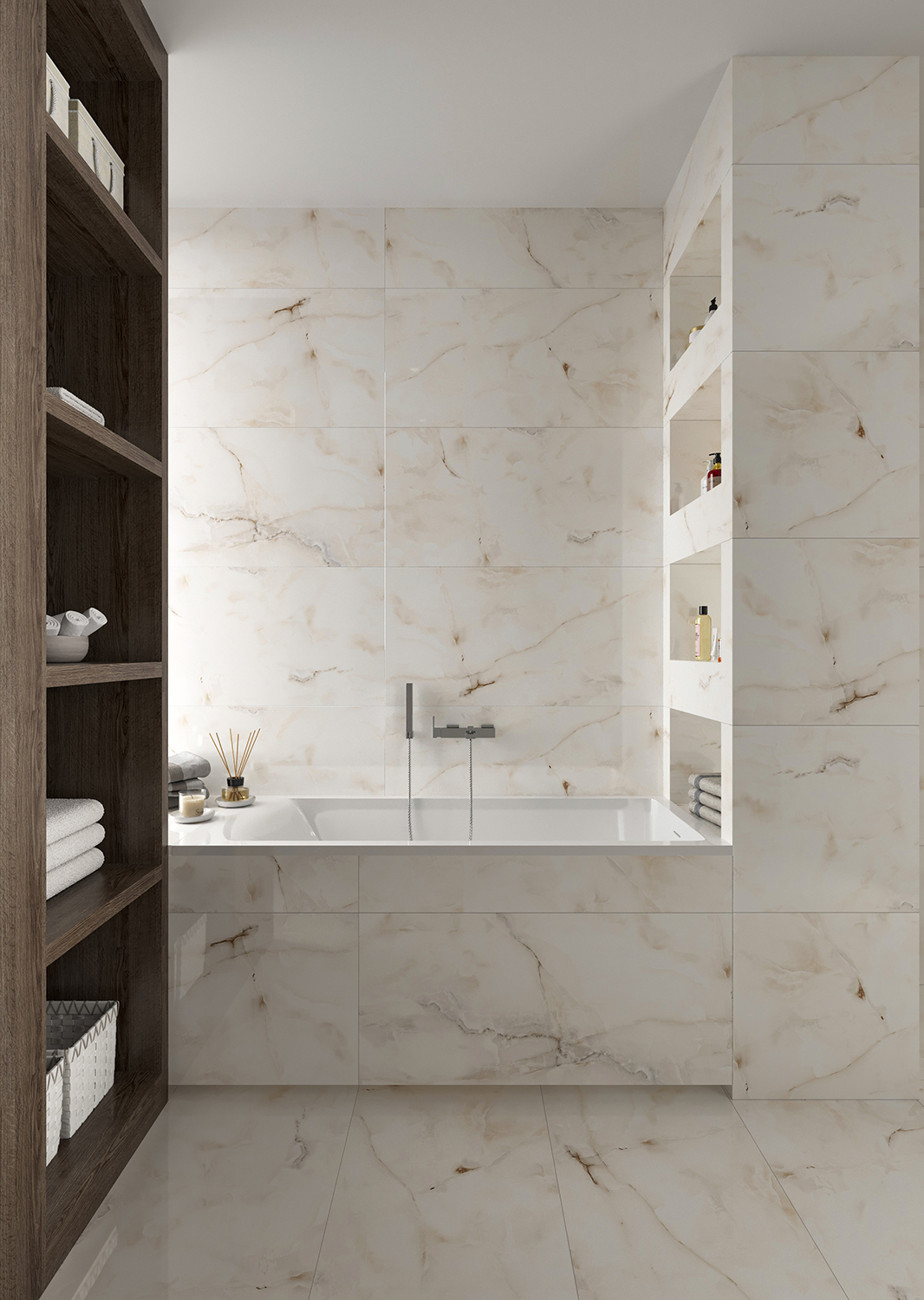 Элегантная плитка Staro Slim Modern ONYX AQUA STP-ST374 INCOLOR - Вид №3