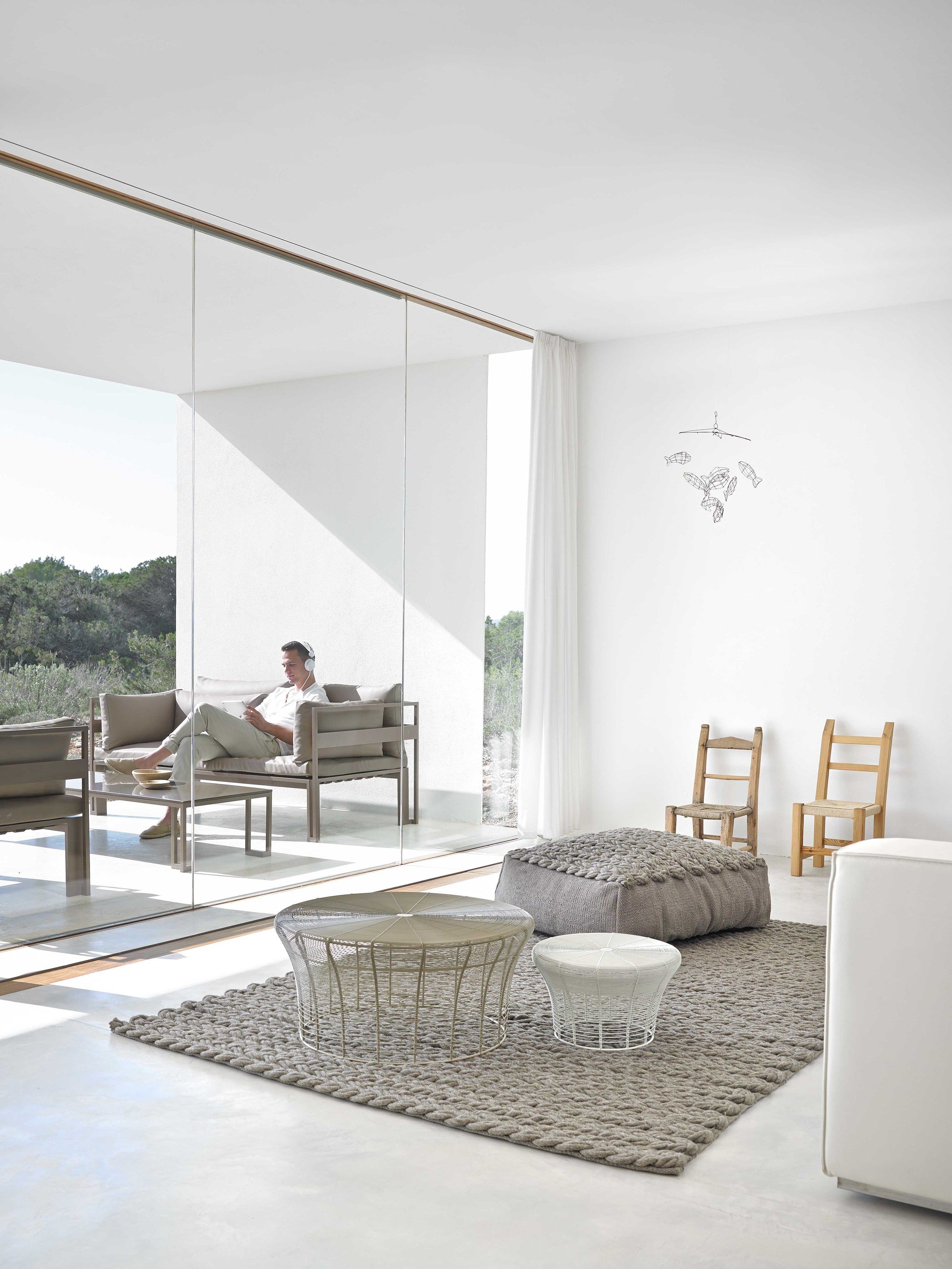 Низкий стул сада нержавеющей стали GANDIABLASCO Арам ARCH-00128154 - Вид №4