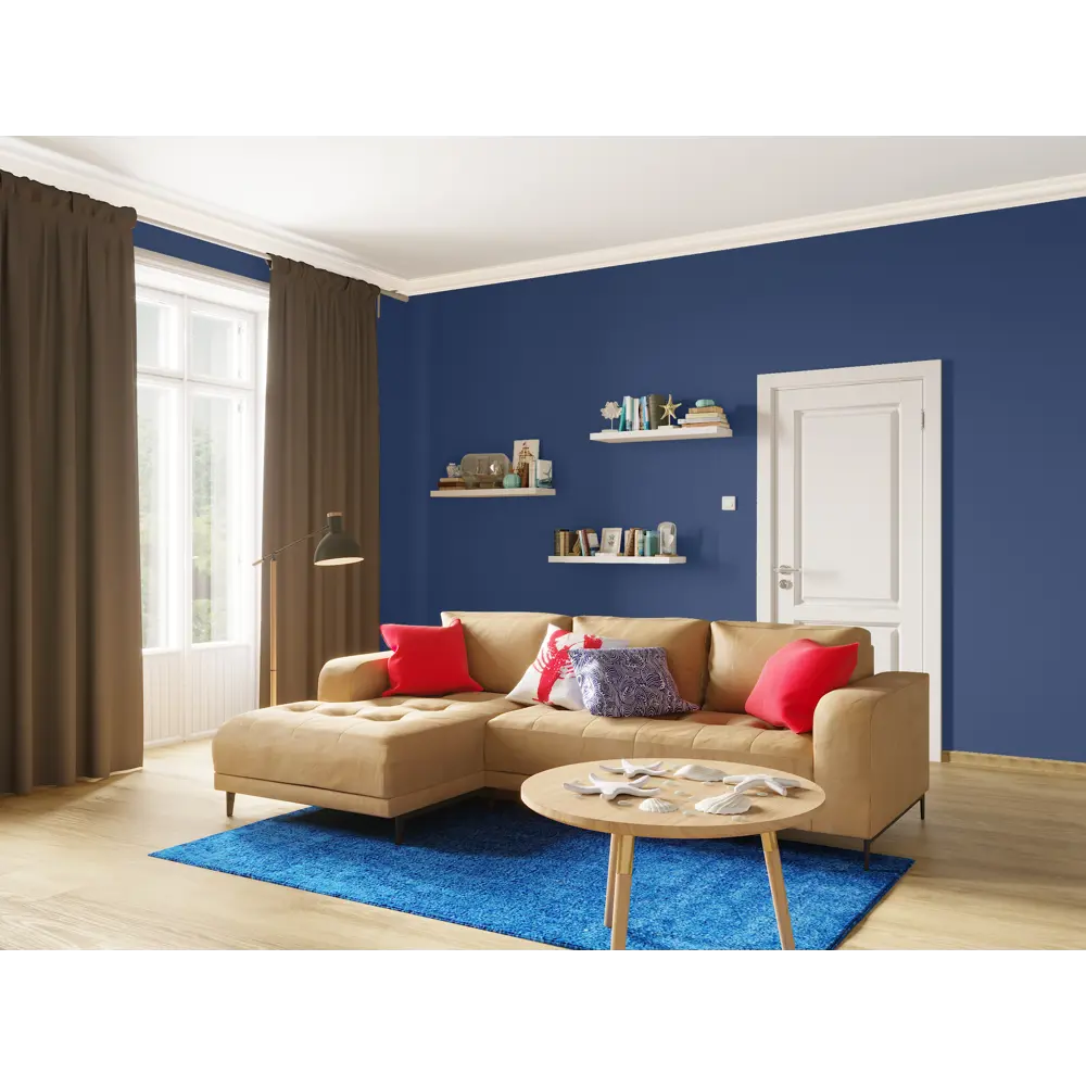 Краска для стен и потолков Trend Farbe цвет Грозовое небо 2.5 л Dufa STLM-2161844 - Вид №4