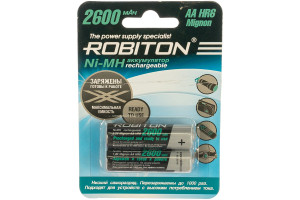 15949062 Аккумулятор RTU2600MH-2 BL2 /2шт/ 13118 Robiton