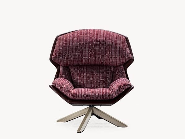 Тканевое вращающееся кресло MOROSO ARCH-00008984 - Вид №7