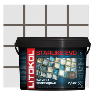 Затирка эпоксидная Starlike Evo S.232 цвет натуральная кожа 2,5 кг LITOKOL