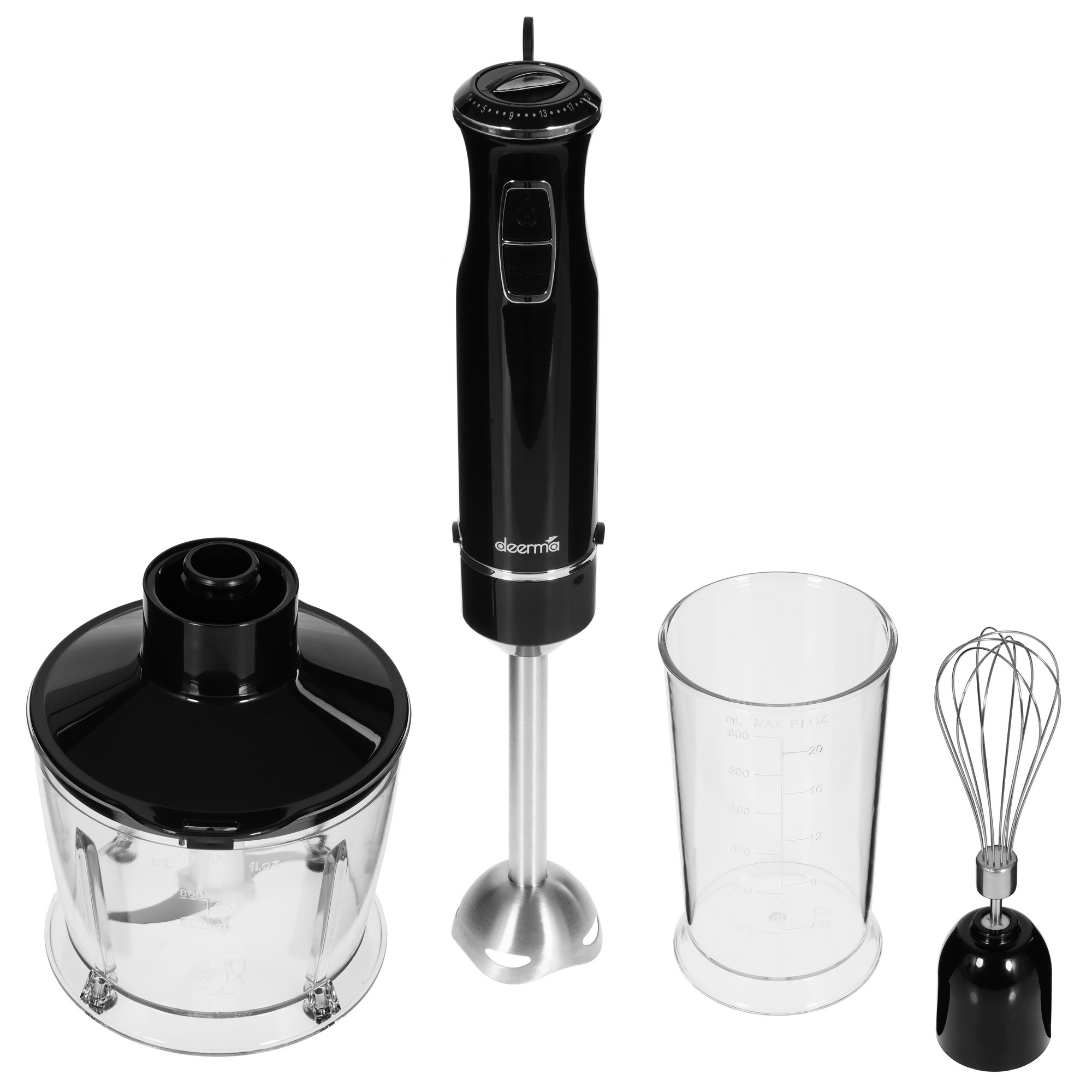 5094361 Блендер погружной Deerma DEM-JB15W черный STDN-0093110