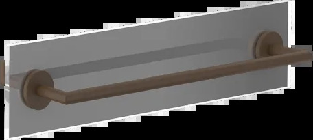 Полотенцесушитель 63726 845 Gessi Ventaglio ТЕМНАЯ БРОНЗА