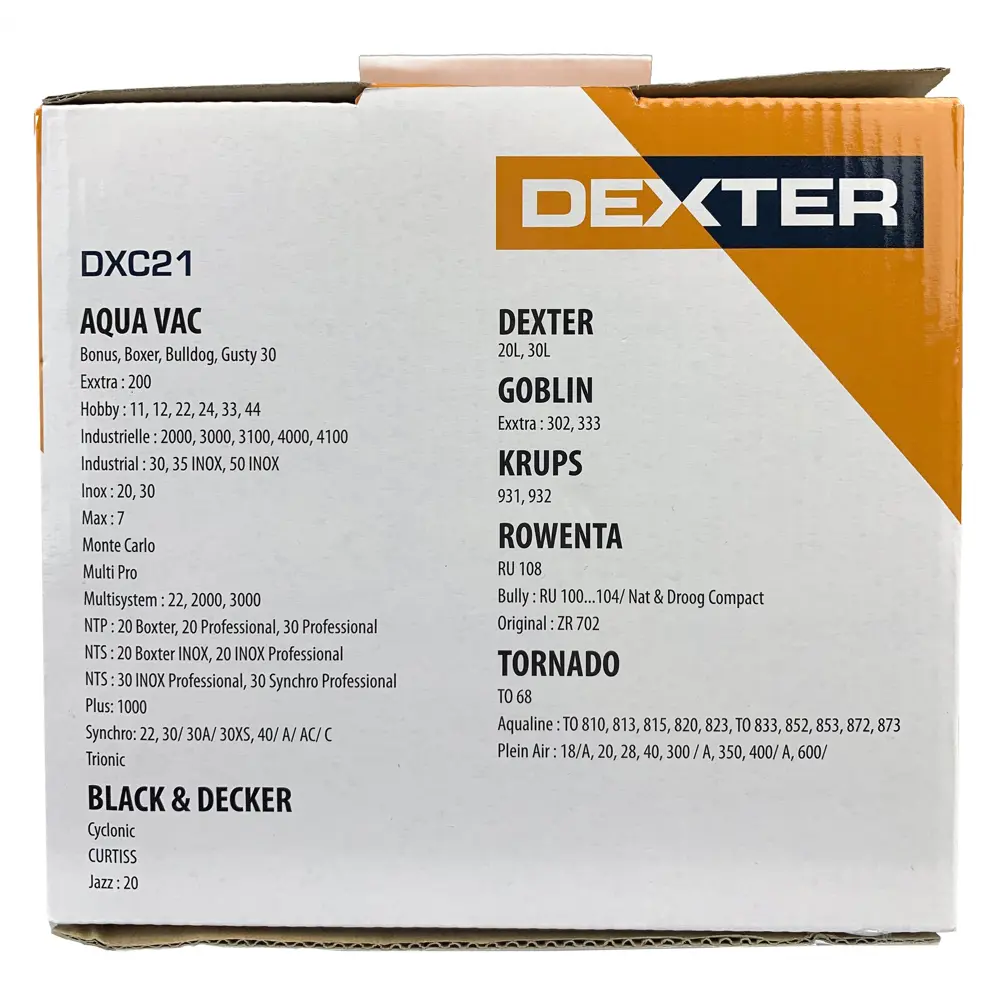 Фильтр Dexter DXC21, для пылесосов Dexter STLM-2170008 - Вид №7