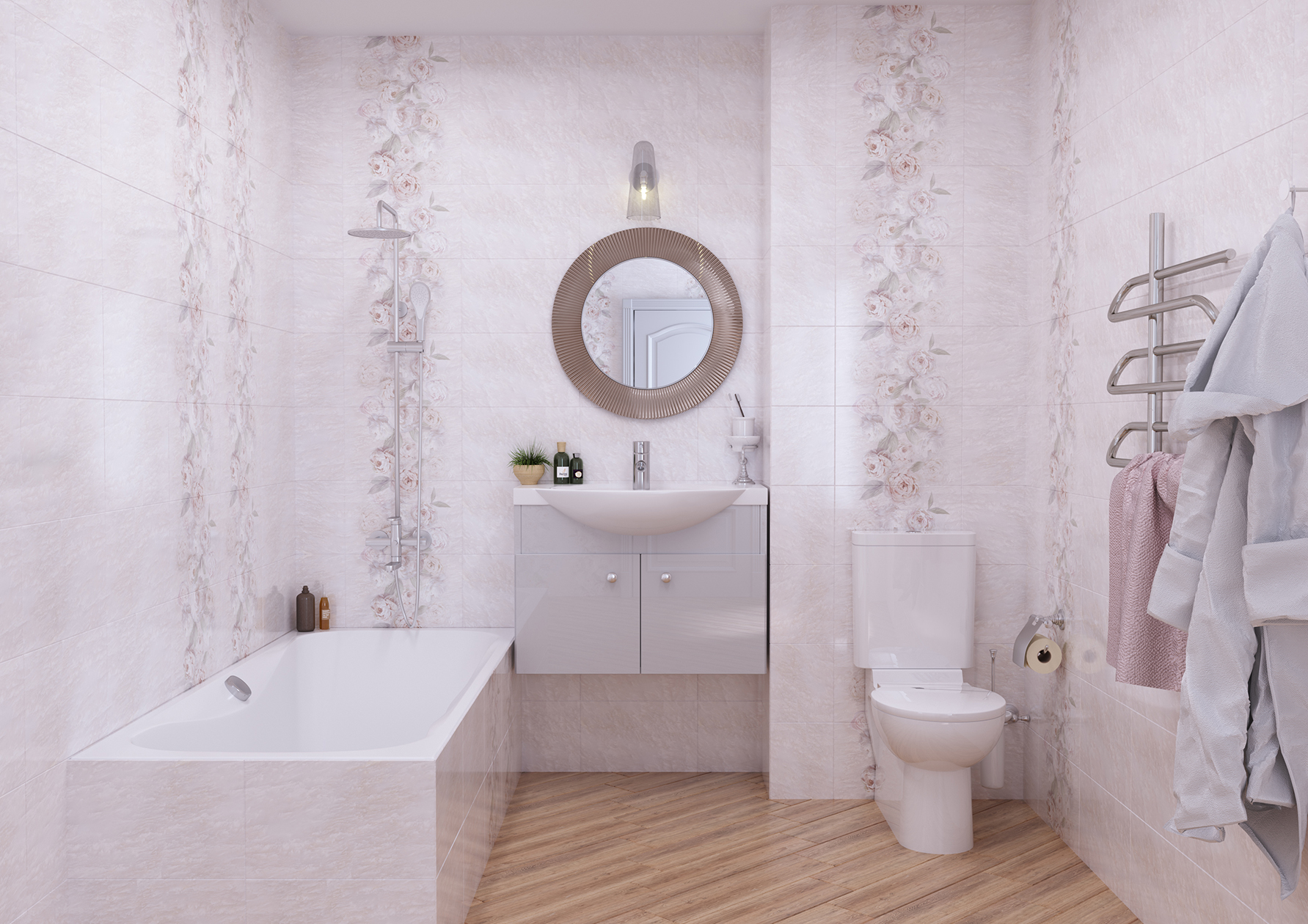 Керамическая плитка PEONIA 734671 45х45 см PiezaROSA  - Вид №2