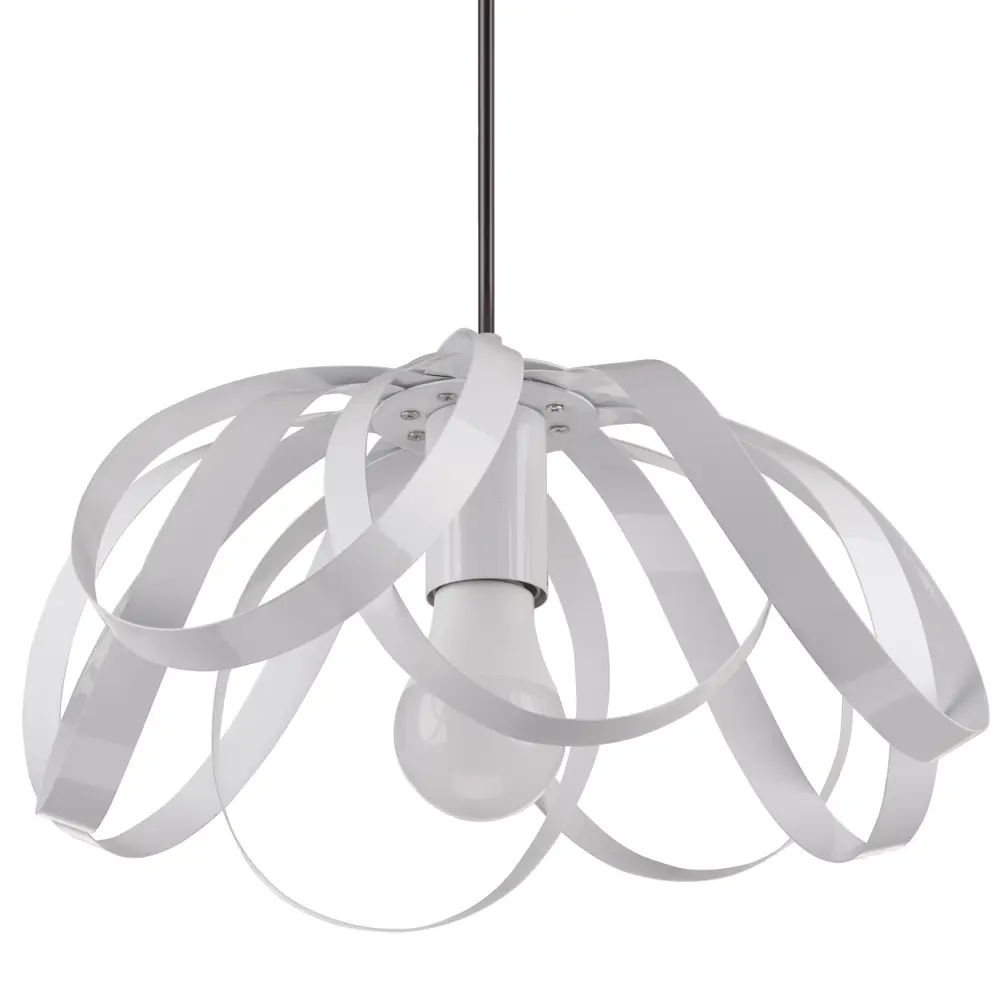 Подвес Makareno 1xE14х60 Вт, металл/пластик, цвет чёрный/белый LUMIN ARTE STLM-2053495 - Вид №1