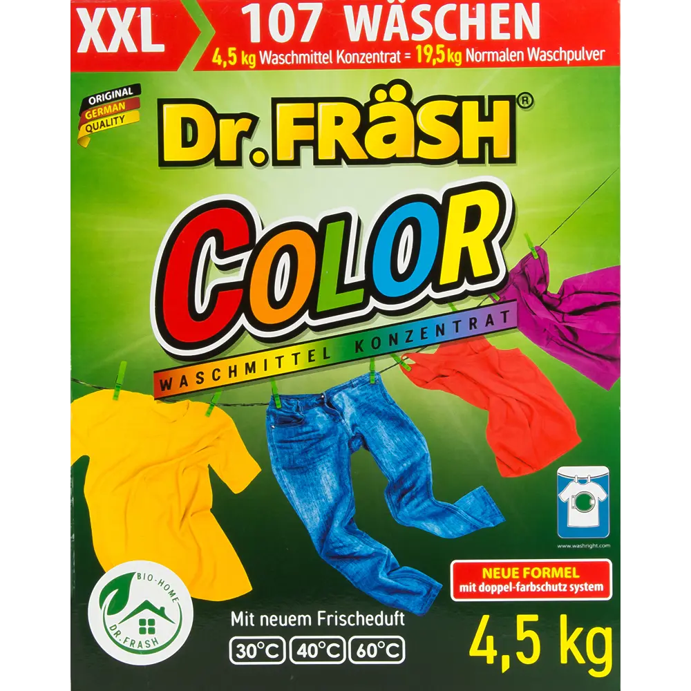 Концентрированный стиральный порошок Dr.Fräsh Color 4.5 кг 82452437 STLM-2150340 DR.FRASH 