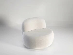 Secolo B-15z Мягкое стул-кресло из ткани