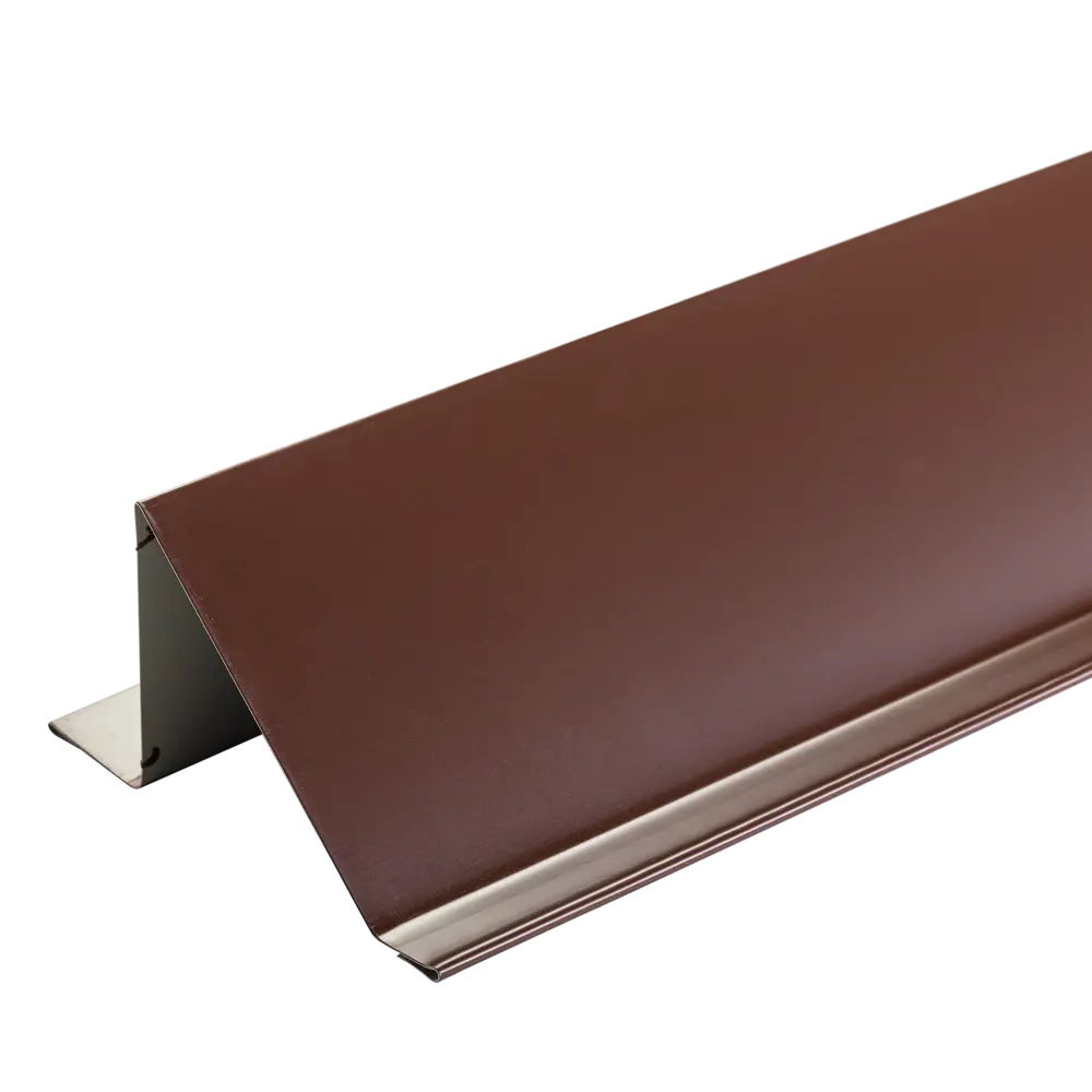 Снегозадержатель планка для металлической кровли 2 м 0.4мм RAL 8017 Коричневый STYNERGY STLM-2065717