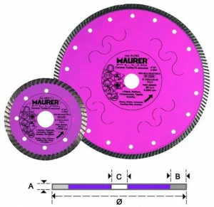 MAURER PLUS Алмазные диски для определенных материалов