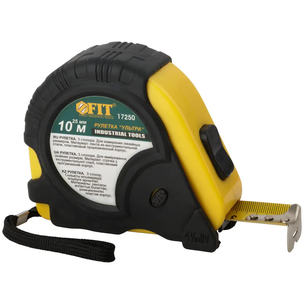 Рулетка Fit 17250 10 м x 25 мм STLM-2179183