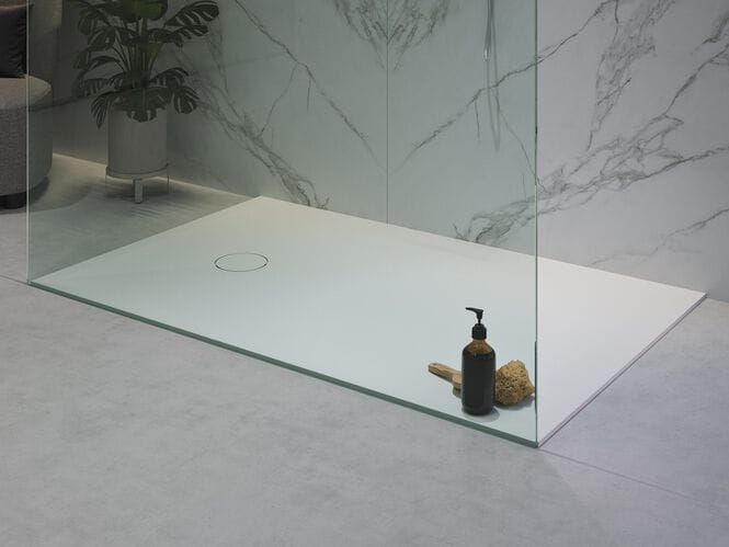 Нескользящий поддон для душа Corian® на заказ RILUXA Ara ARCH-00080415