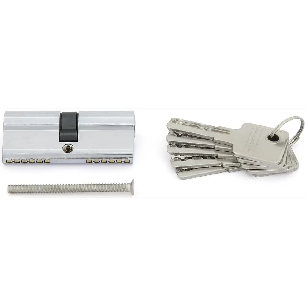 Цилиндр Palladium C ET CP, 35x35, ключ/ключ, цвет хромированный STLM-2088697 - Вид №1